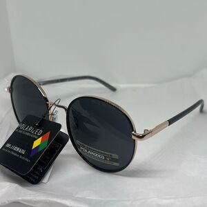 Giselle Polarized Round Sunglasses – Vintage Inspired UV Protection